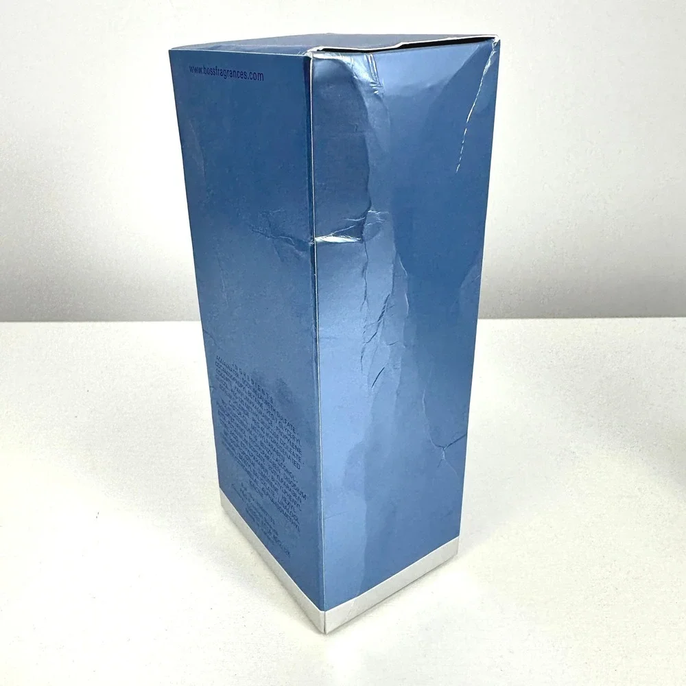 Hugo Boss Pure Shower Gel Mens 5.0 oz slightly damaged box